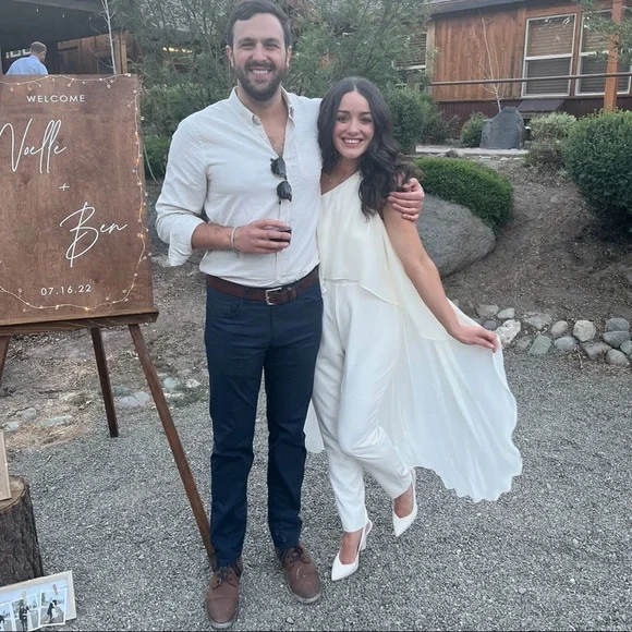 RALPH LAUREN ONE SHOULDER CAPE JUMPSUIT - Picture 5 of 6